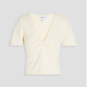 Derek Lam 10 Crosby Leanna Twist Front Top Medium